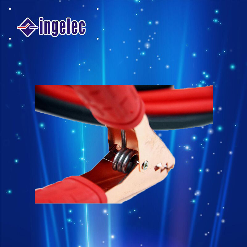 Car Battery Fire Line Battery Clip Battery Cable Connecting Line Foot 2.4 M 500A
