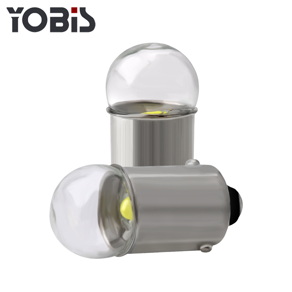 Youbisi BA9s 3030 Led Glass High Temperature Resistant Cover T4w Bulb Width Light BA9s Lamp Holder Highlight