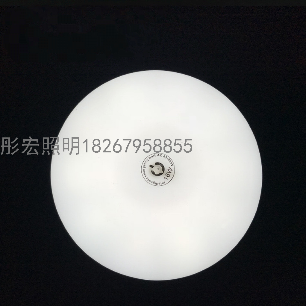 LED Intelligent Emergency Bulb 16W Power Failure Emergency Light Charging Handheld Lamp Holder Foldable