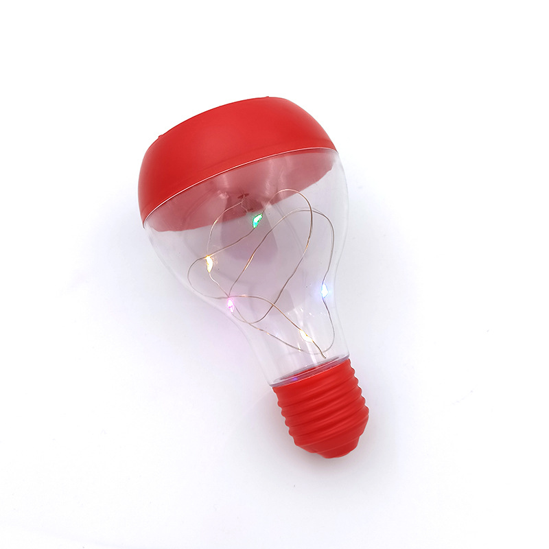 Children&#039;s DIY Handmade Brickearth Color Luminous Toy Music Small Night Lamp Lamp Holder Plastic Bulb Decorative Flash Lamp