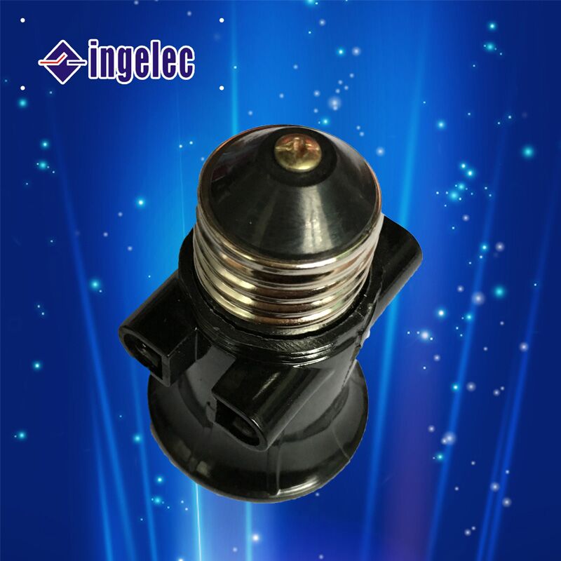 Wholesale Lamp Holder Wholesale Carbon Black Bakelite Screw Lamp Holder E27 Bulb Holder Bakelite Flame Retardant Lamp Holder
