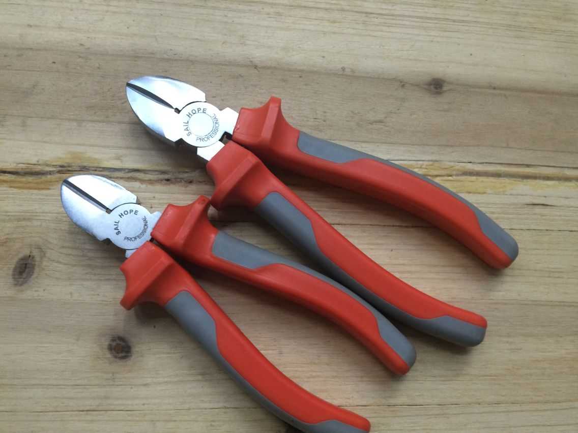 CRV nickel plated pliers CRV multifunctional rust - free pliers wire nippers oblique nose pliers
