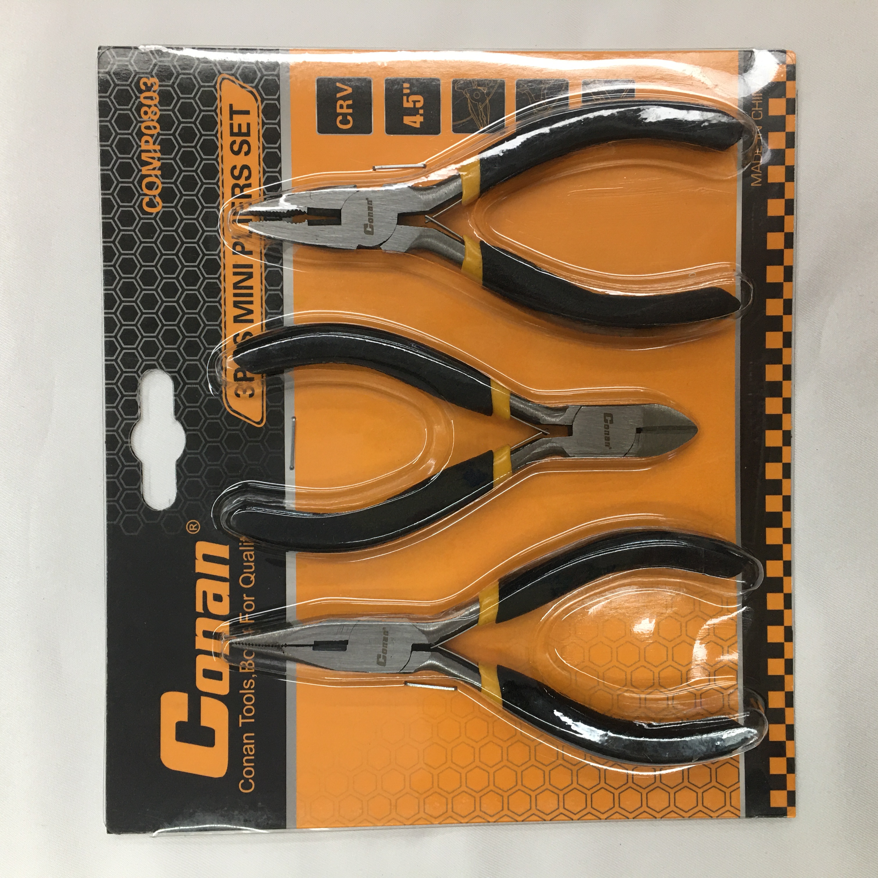 Mini Pliers 5-Inch Vice Pointed Pliers Diagonal Cutting Pliers Pincette Hardware Manual Tool Clamp
