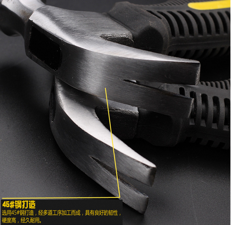 Tool Hardware Machinists Hammer Claw Hammer Woodworking Household MultiFunctional Integrated Small Hammer Iron Hammer