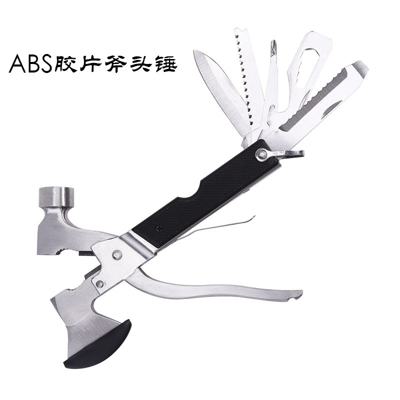 Axe Safety Hammer Nail Hammer Car Tools Multi-Function Knife Pliers Hammer Life Hammer Multi-Purpose Hammer Claw Hammer