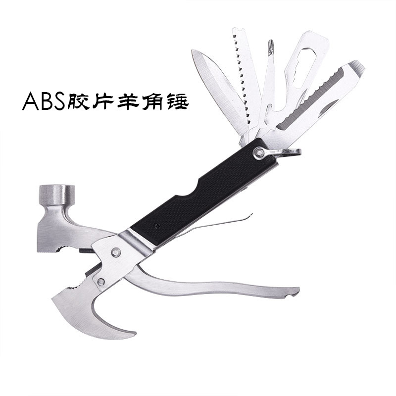 Axe Safety Hammer Nail Hammer Car Tools Multi-Function Knife Pliers Hammer Life Hammer Multi-Purpose Hammer Claw Hammer