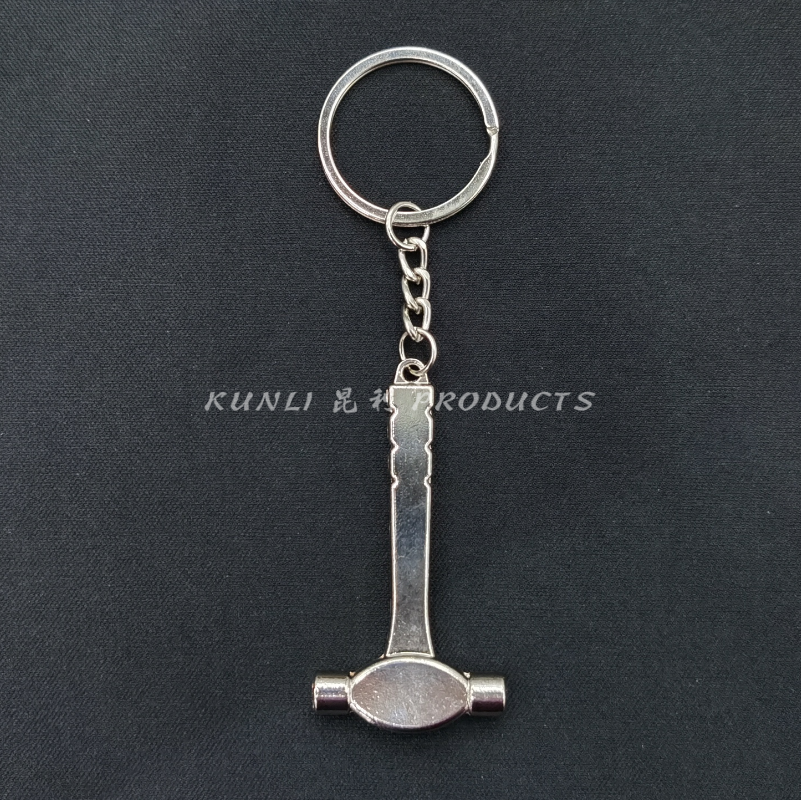 Gadget Keychain Hammer Hammer Claw Hammer Metal Alloy Key Chain Promotional Advertising Gifts Gifts
