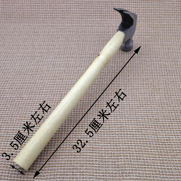 L2231 Wooden-Handle Claw Hammer 5 Home Hardware Tools Big Hammer Yiwu Ten Yuan Store 9.9 Stall Supply