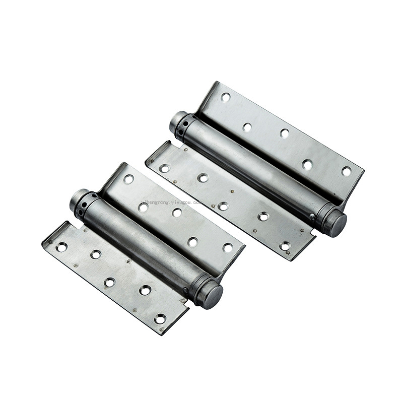Fire door single open spring stainless steel hinge mall invisible door closed automatically rebound hinge cowboy door hinge