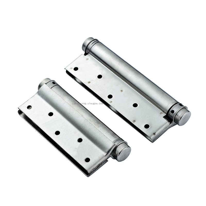 Fire door single open spring stainless steel hinge mall invisible door closed automatically rebound hinge cowboy door hinge