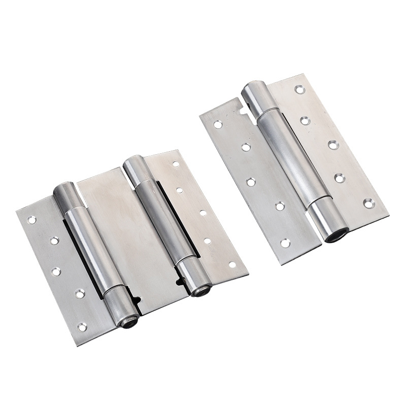 Stainless Steel Spring Butt Hinge Hinge American Single Door Double Door Hinge Invisible Door Hinge Self-Closing Door Rebound
