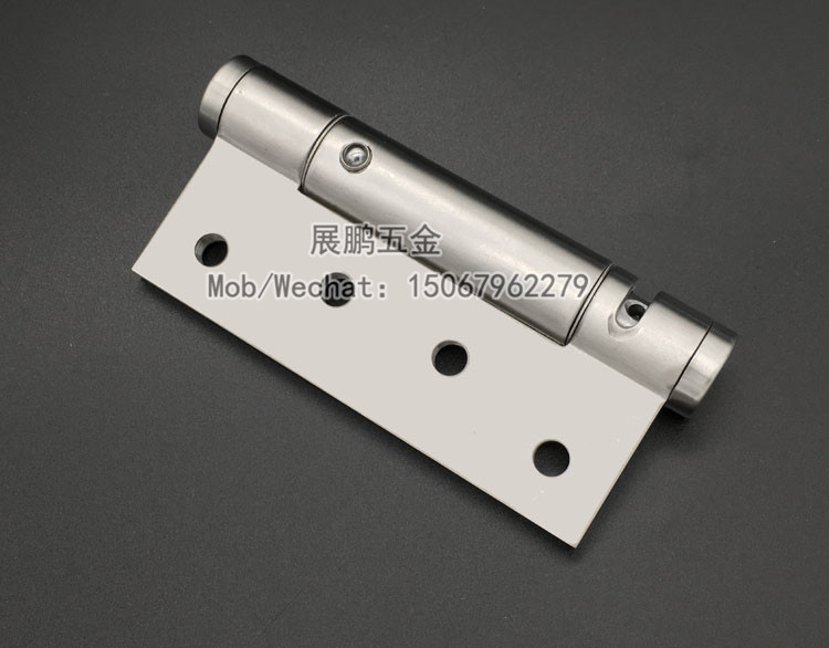 Invisible Door Hinge with Door Closer Buffer Invisible Hydraulic Spring Stainless Steel Hinge Self-Closing Door 90 Degree Positioning