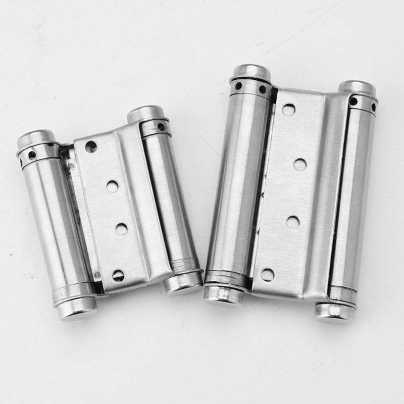 Stainless Steel Double Open Spring Hinge Freegate Inner and Outer Buffer Hinge Adjustable Door and Window Hardware Accessories