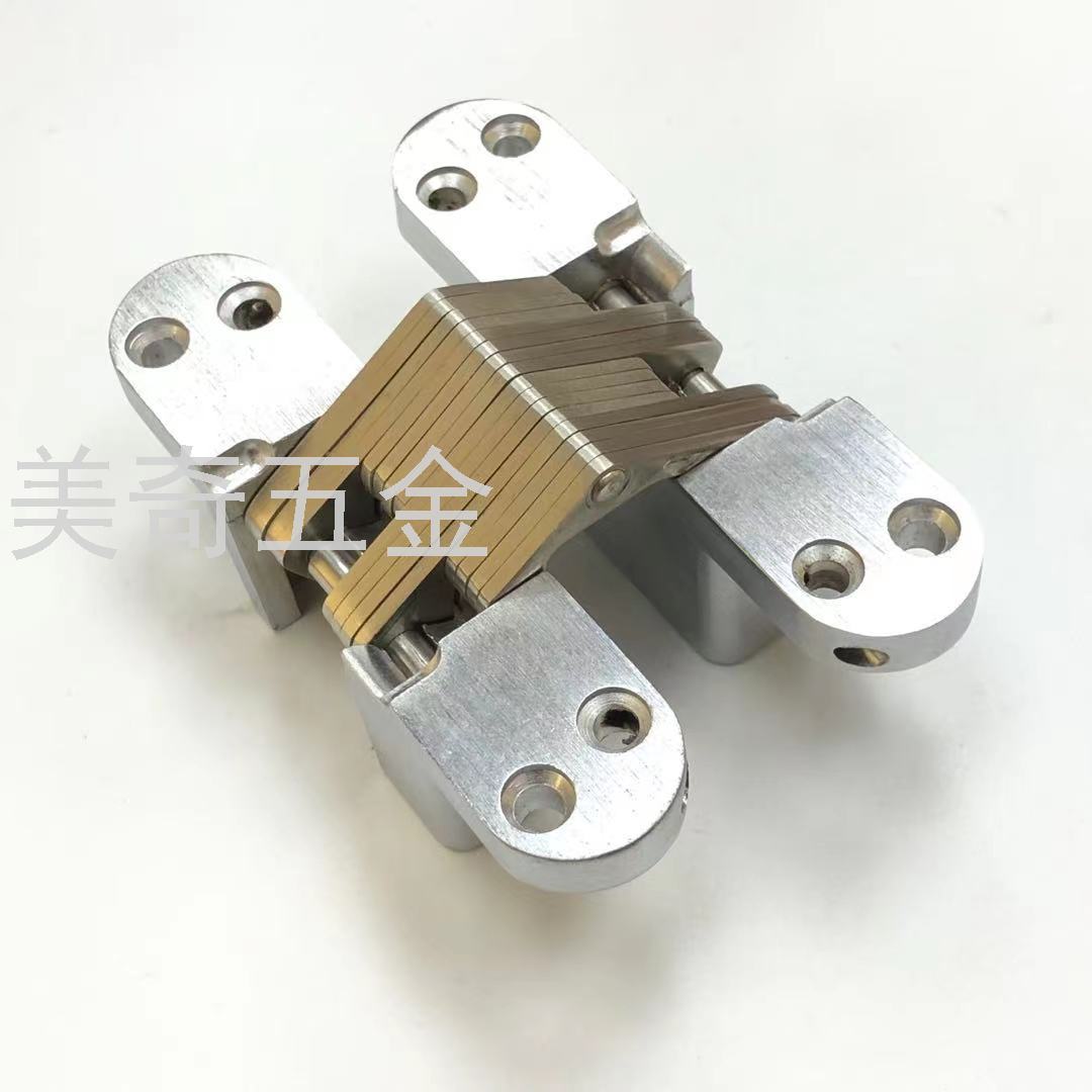 Hidden Hidden Hinge Folding Door Invisible Door Cross Hinge Wooden Door Heavy Duty Cross Hinge Hidden Hinge Concealed Hinges