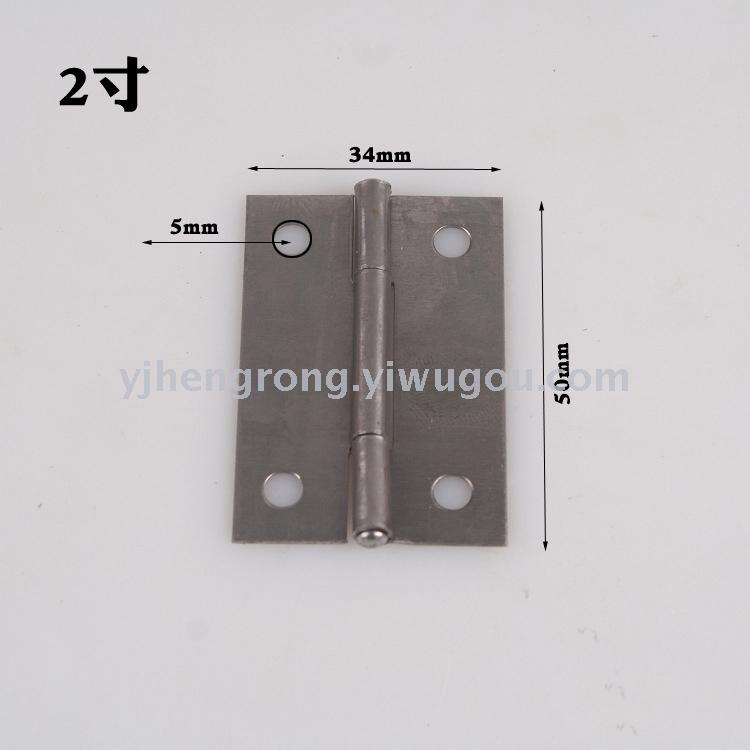 Iron hinge export wooden case bag big cupboard hinges wooden feel feel hinge 4 inch 3 inch, 2.5 inch 1 inch ecru hinges