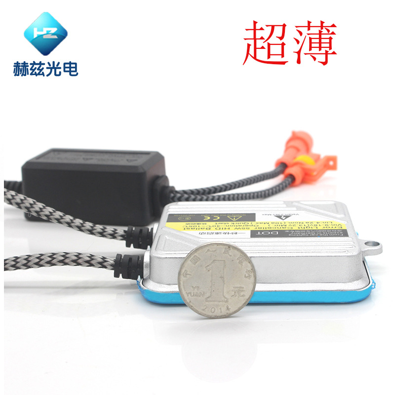 Cross-Border Special Batch Delivery 55W Quick Start Xenon Lighting Stabilizer Silver HID Ballast for 12V DC