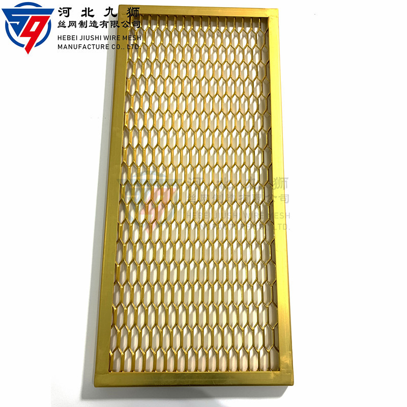 Supply Diamond Steel Net Ceiling Aluminum Mesh Frame Stamping Diamond Wire Mesh Metal Plate Mesh Expanded Metal