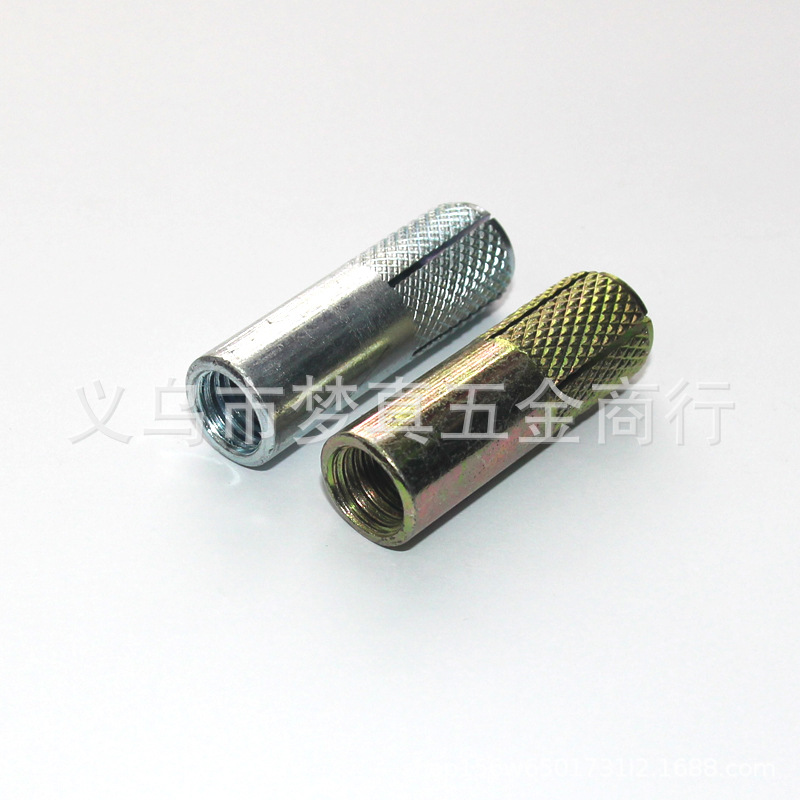 Iron Galvanized Internal Explosion Expansion National Standard Non-Standard Expand Nail Expansion Screw Yiwu Half Pattern Gecko Top Expansion Bolt Burst