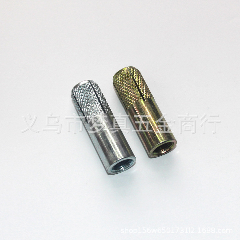 Iron Galvanized Internal Explosion Expansion National Standard Non-Standard Expand Nail Expansion Screw Yiwu Half Pattern Gecko Top Expansion Bolt Burst