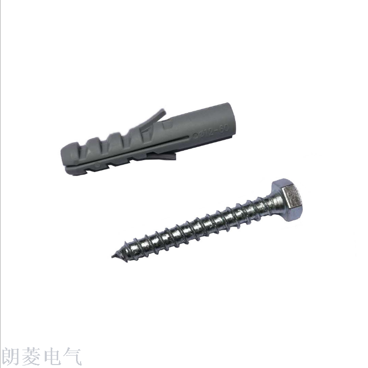 Factory Direct Sales Fixed TV Wall Hex HD Plastic Swelling Bolt Shark Head Nylon Rubber Plug Anchor Expansion Nail