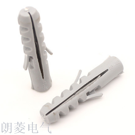Factory Direct Sales Fixed TV Wall Hex HD Plastic Swelling Bolt Shark Head Nylon Rubber Plug Anchor Expansion Nail