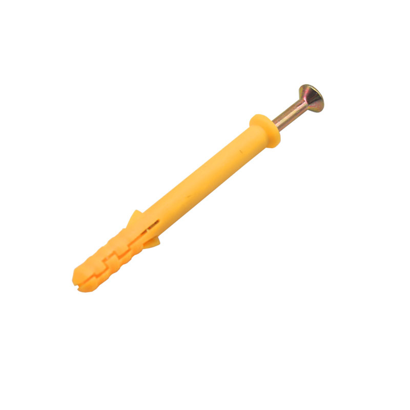 Plastic Expansion Bolt Wall Plugs Screw Plastic Nail Pipe Little Yellow Croaker Nylon Expansion Bolt Anchor Expansion Nail Plastic Expansion Nail