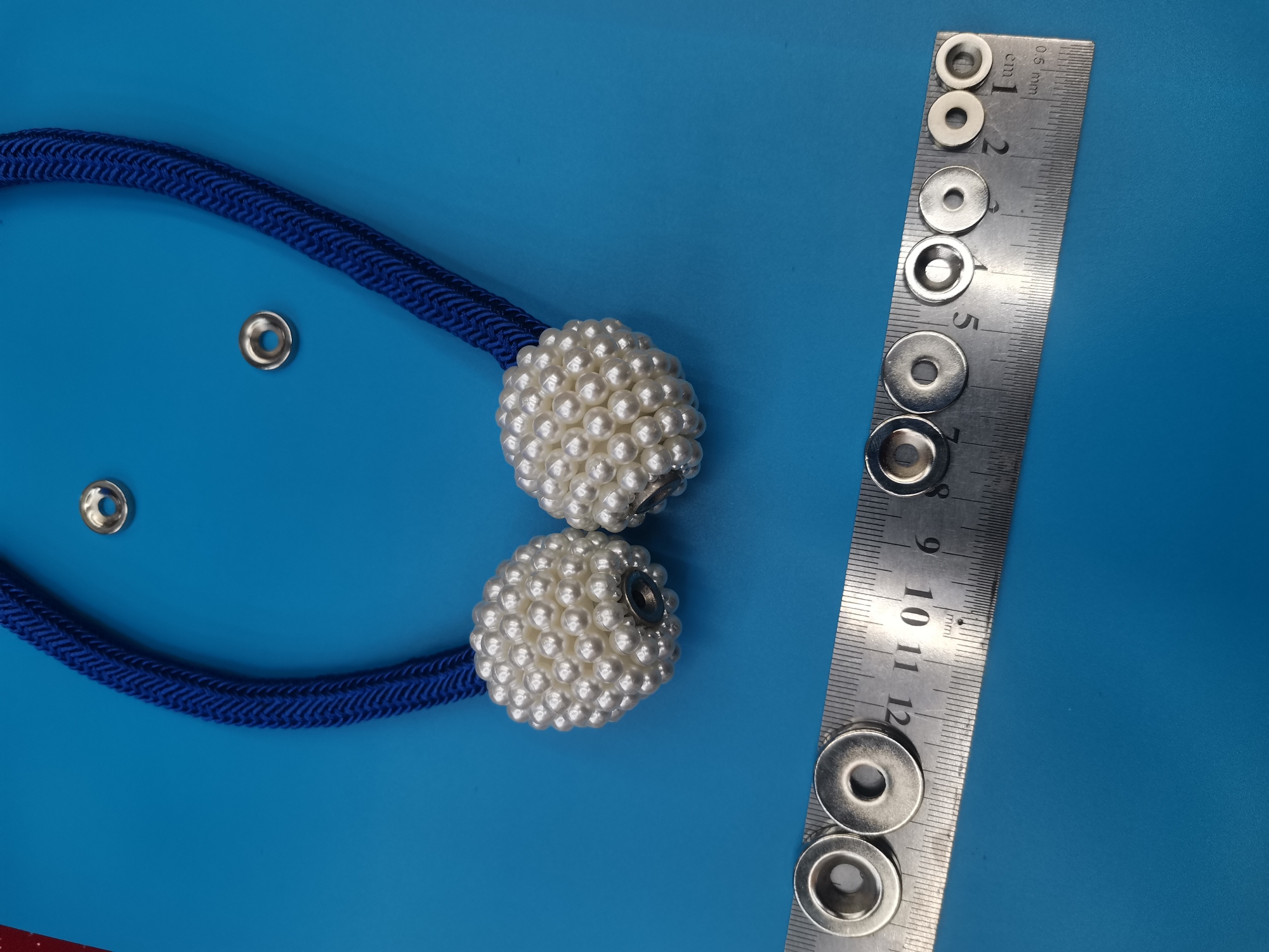 Curtain Buckle Strap Magnet, Pearl Accessories Magnet, Shen Kong Magnet 10*3 Mm12 * 3 Mm15 * 3mm