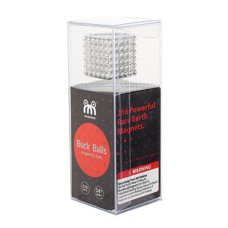 Bucker Ball Magnet Educational Toy 5mm * 216pcs