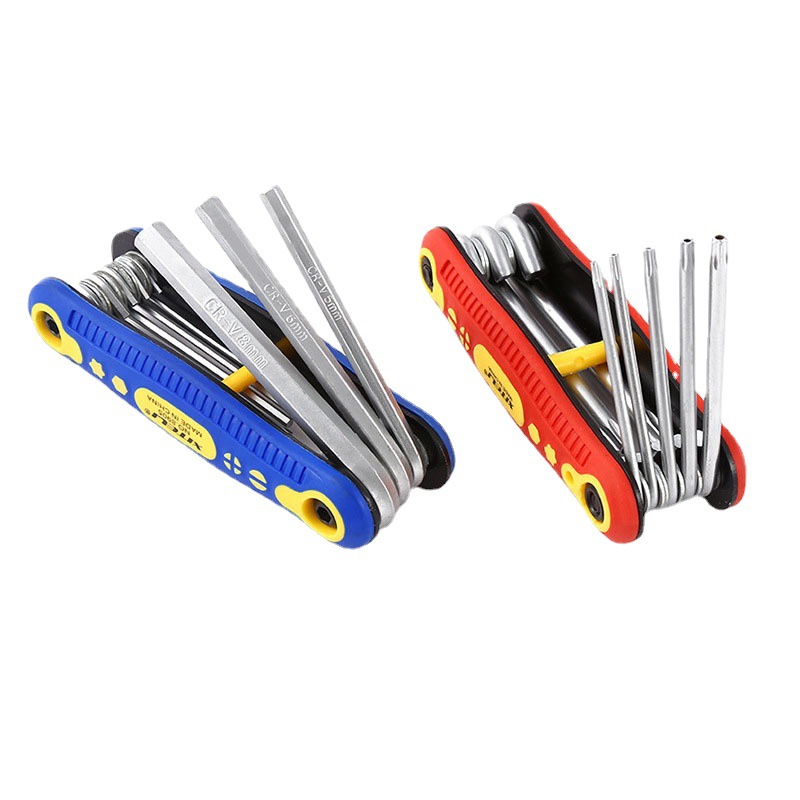 Hexagon Socket Plum Blossom Cross and Straight Screwdriver Tool Hitli Screwdriver Chrome Vanadium Steel Screwdriver Magnetic Screwdriver