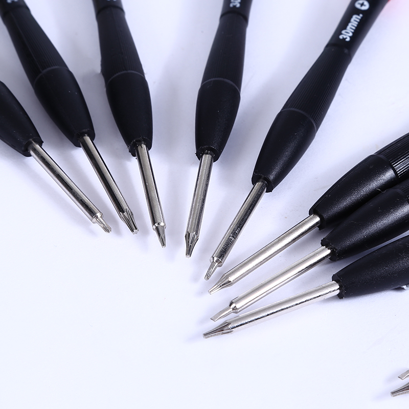 8 x 1 telecommunication screwdriver set clock set apple samsung special repair dismantling tool set screwdriver