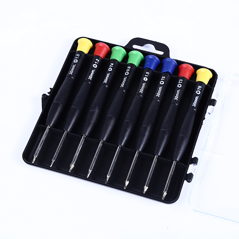 8 x 1 telecommunication screwdriver set clock set apple samsung special repair dismantling tool set screwdriver