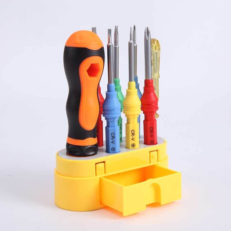 Multifunctional screwdriver 10 piece set of computer mobile phone maintenance tool set