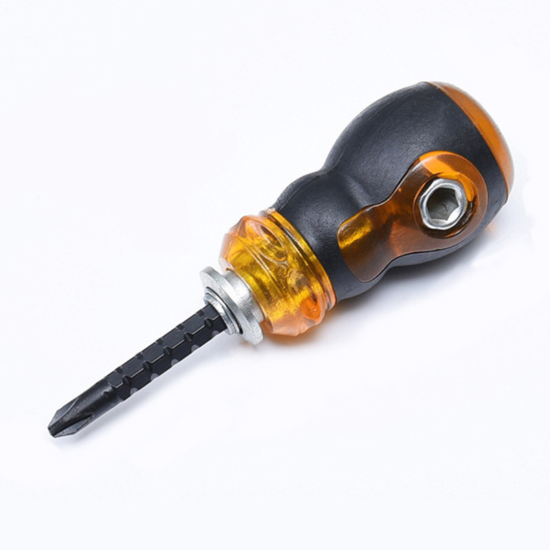 Factory Supply Telescopic Carrot Head Yizimi Words Three-Purpose Mini Screwdriver Wholesale