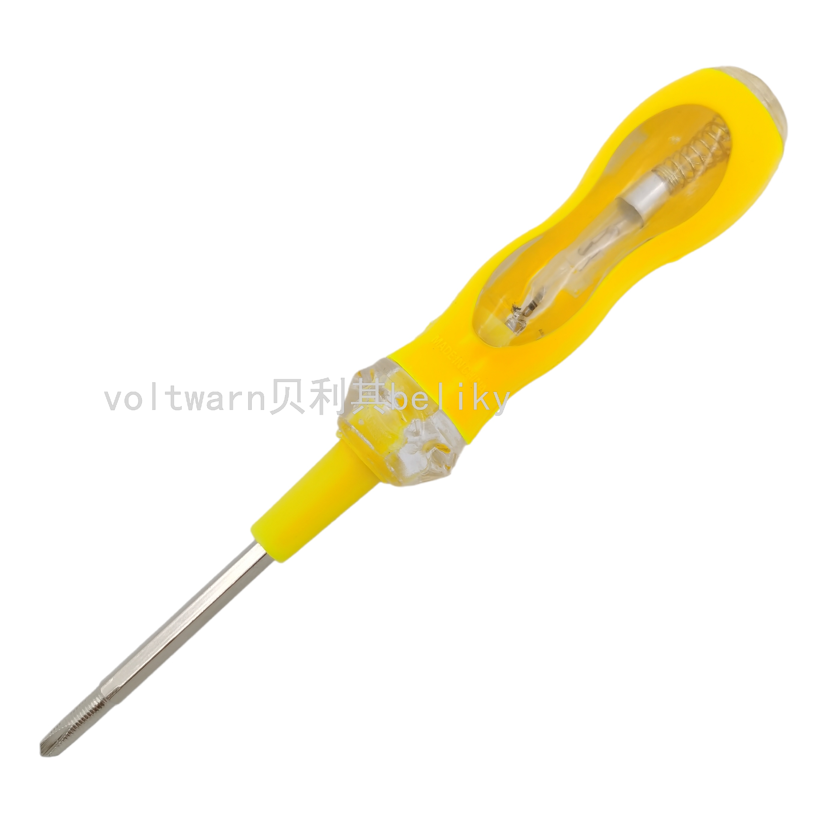 Beliky Peanut Handle AC Test Pen Electrician Screwdriver Test Pencil AC-Tester Screwdriver Tester