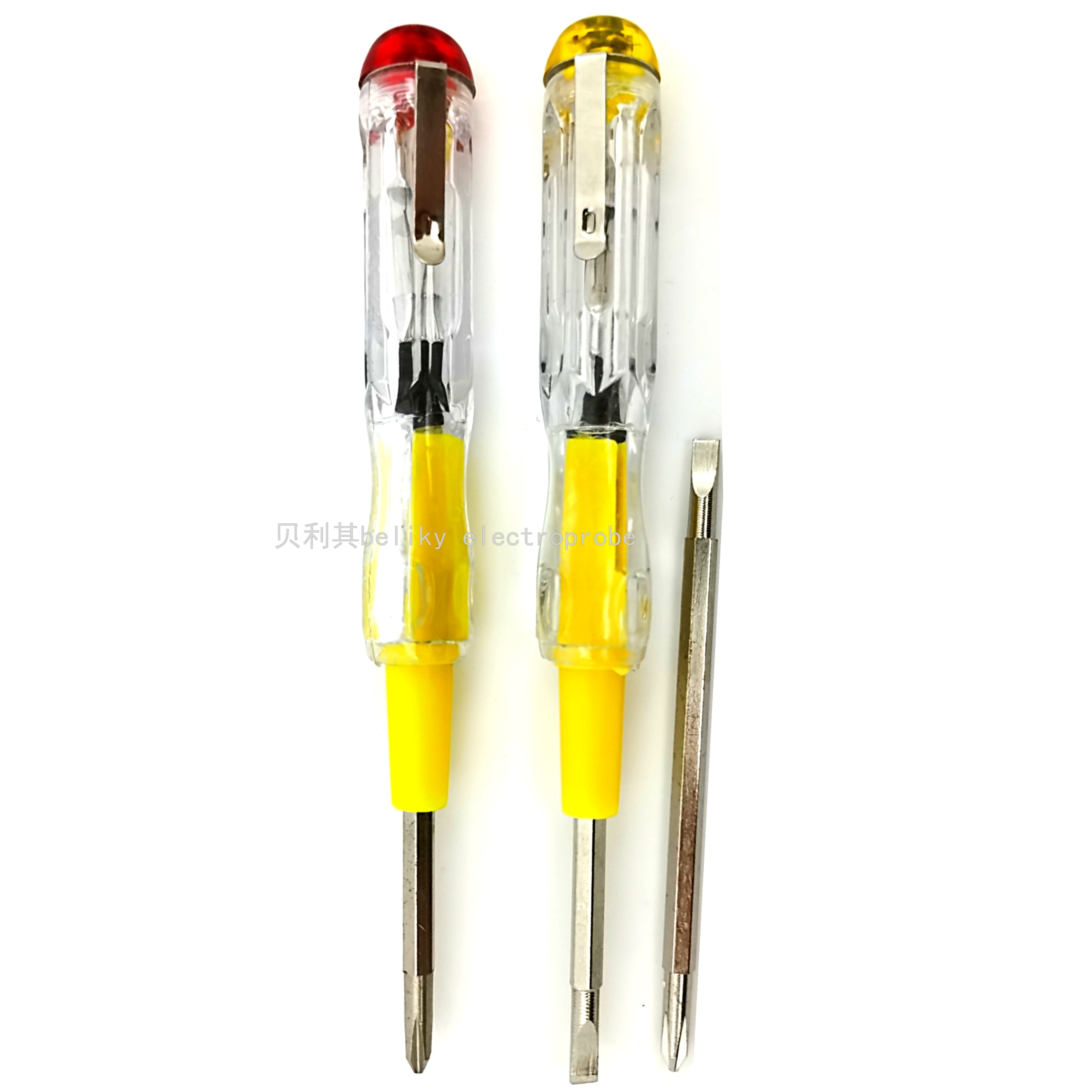 Dual-Purpose AC Test Pen Electrician Screwdriver Test Pencil AC-Tester Screwdriver Tester Beliky