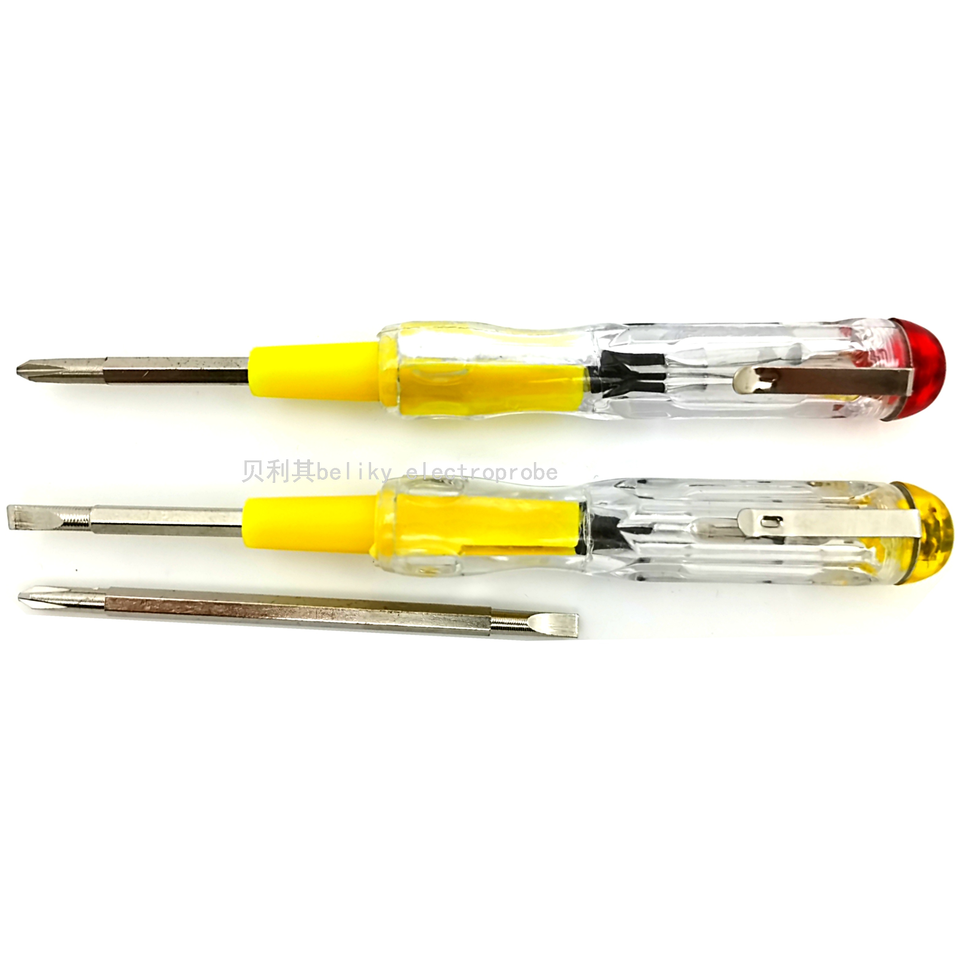 Dual-Purpose AC Test Pen Electrician Screwdriver Test Pencil AC-Tester Screwdriver Tester Beliky