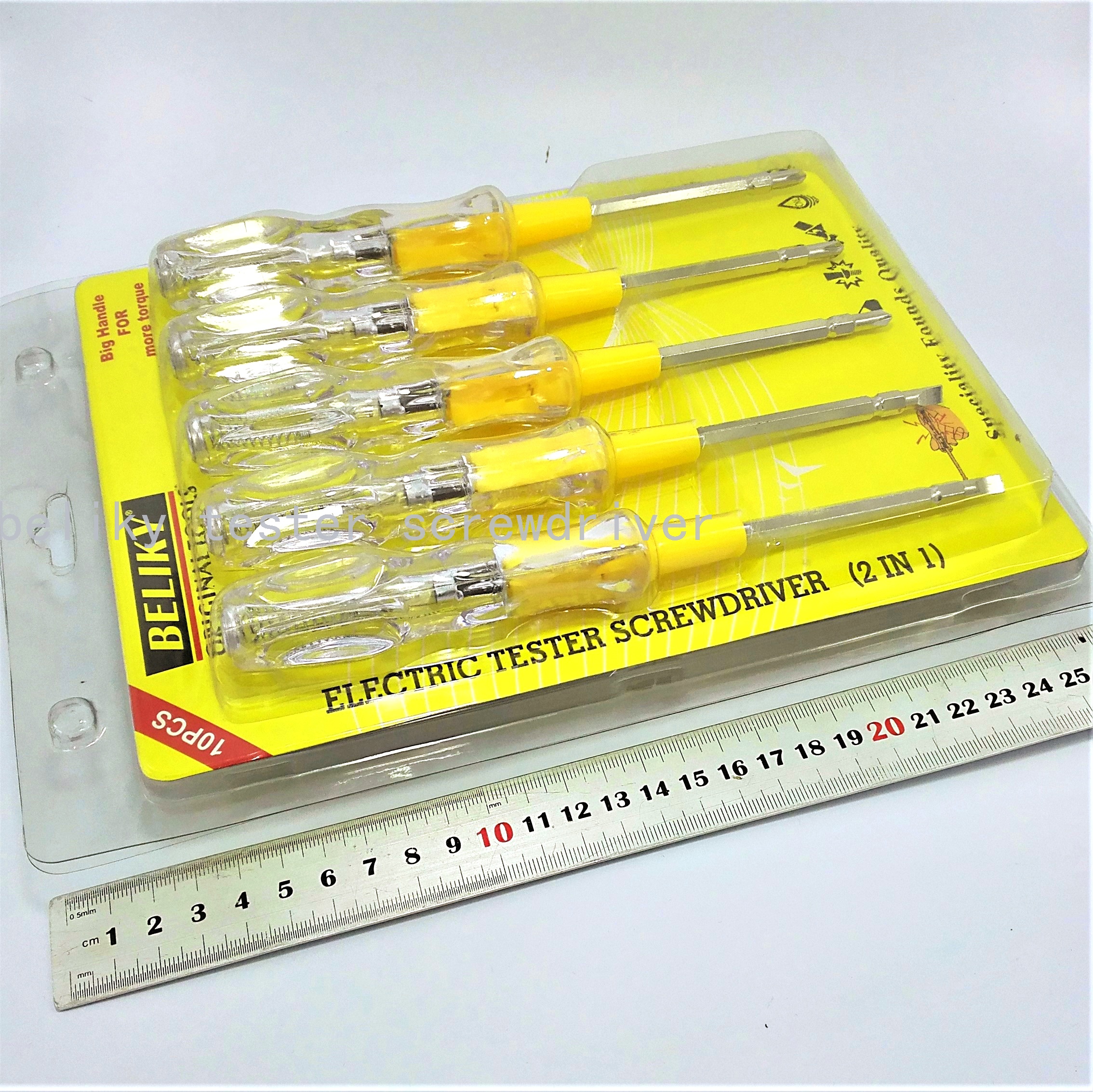 Hot 2-ways H6MM screwdriver test pencil