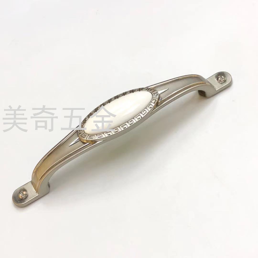 Modern Minimalist Zinc Alloy Furniture Cabinet Door Handle Light Luxury Drawer Cabinet Shoe Cabinet Cabinet Closet Door Cabinet Door Handle