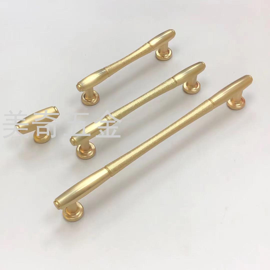 Modern Minimalist Zinc Alloy Furniture Cabinet Door Handle Light Luxury Shoe Cabinet Drawer Cabinet Cabinet Door Wardrobe Cabinet Door Handle
