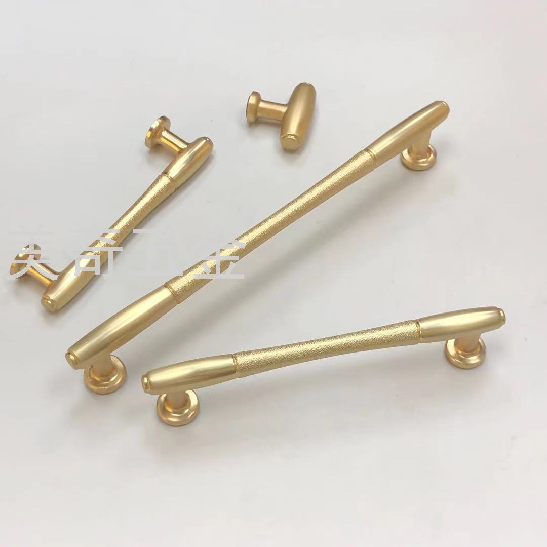 Modern Minimalist Zinc Alloy Furniture Cabinet Door Handle Light Luxury Shoe Cabinet Drawer Cabinet Cabinet Door Wardrobe Cabinet Door Handle
