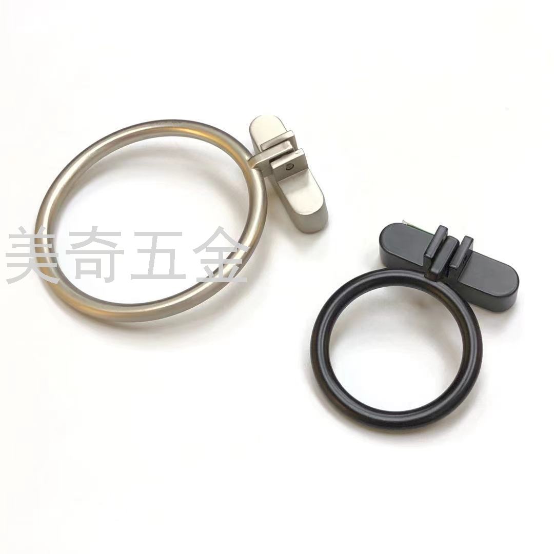 Modern Minimalist Zinc Alloy Furniture Cabinet Door Handle Light Luxury Cabinet Door Wardrobe Drawer Cabinet Shoe Cabinet Door Handle