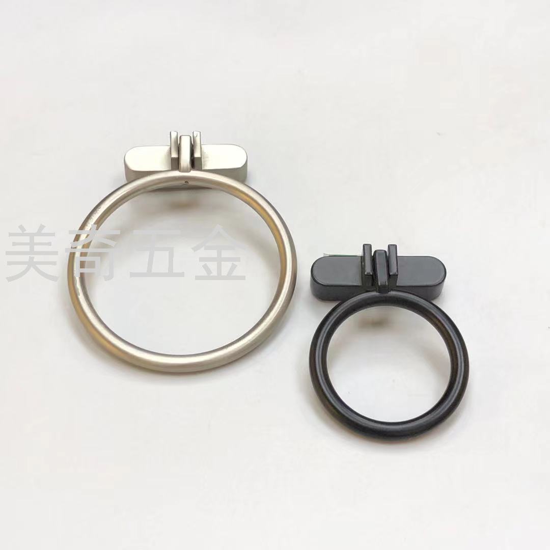 Modern Minimalist Zinc Alloy Furniture Cabinet Door Handle Light Luxury Cabinet Door Wardrobe Drawer Cabinet Shoe Cabinet Door Handle