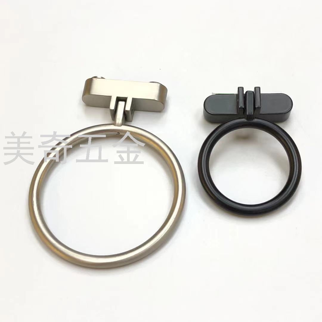 Modern Minimalist Zinc Alloy Furniture Cabinet Door Handle Light Luxury Cabinet Door Wardrobe Drawer Cabinet Shoe Cabinet Door Handle