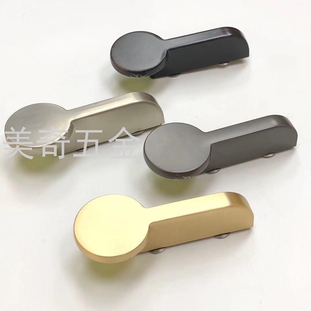 Modern Minimalist Zinc Alloy Furniture Cabinet Door Handle Light Luxury Closet Door Drawer Cabinet Cabinet Shoe Cabinet Door Handle