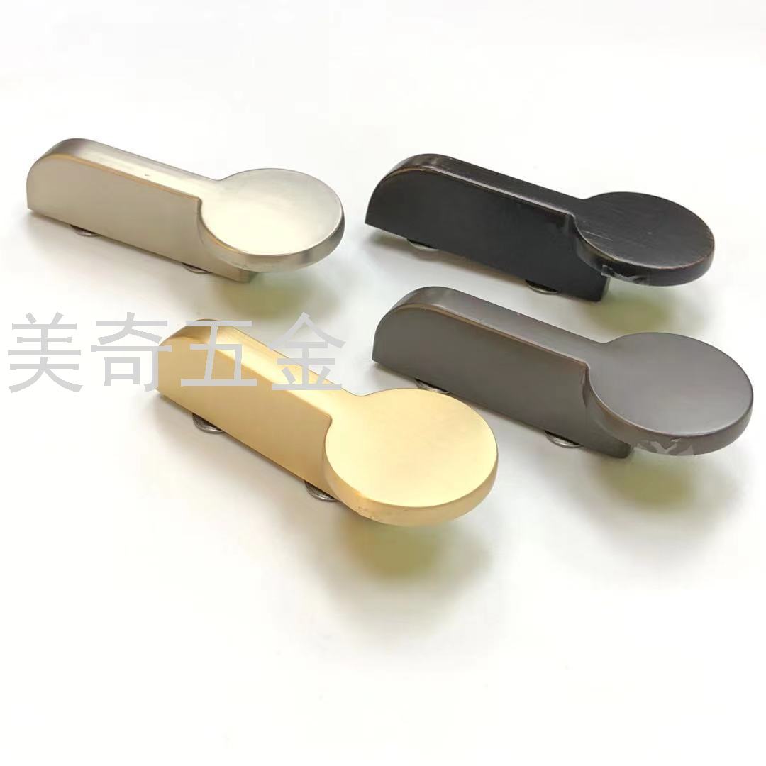 Modern Minimalist Zinc Alloy Furniture Cabinet Door Handle Light Luxury Closet Door Drawer Cabinet Cabinet Shoe Cabinet Door Handle