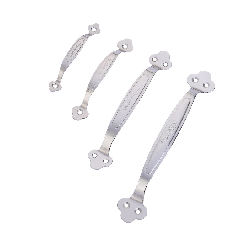 Cabinet Wardrobe Doors and Windows Old-Fashioned Handle Hardware Accessories Exquisite Solid Door Handle Stainless Steel Plum Handle