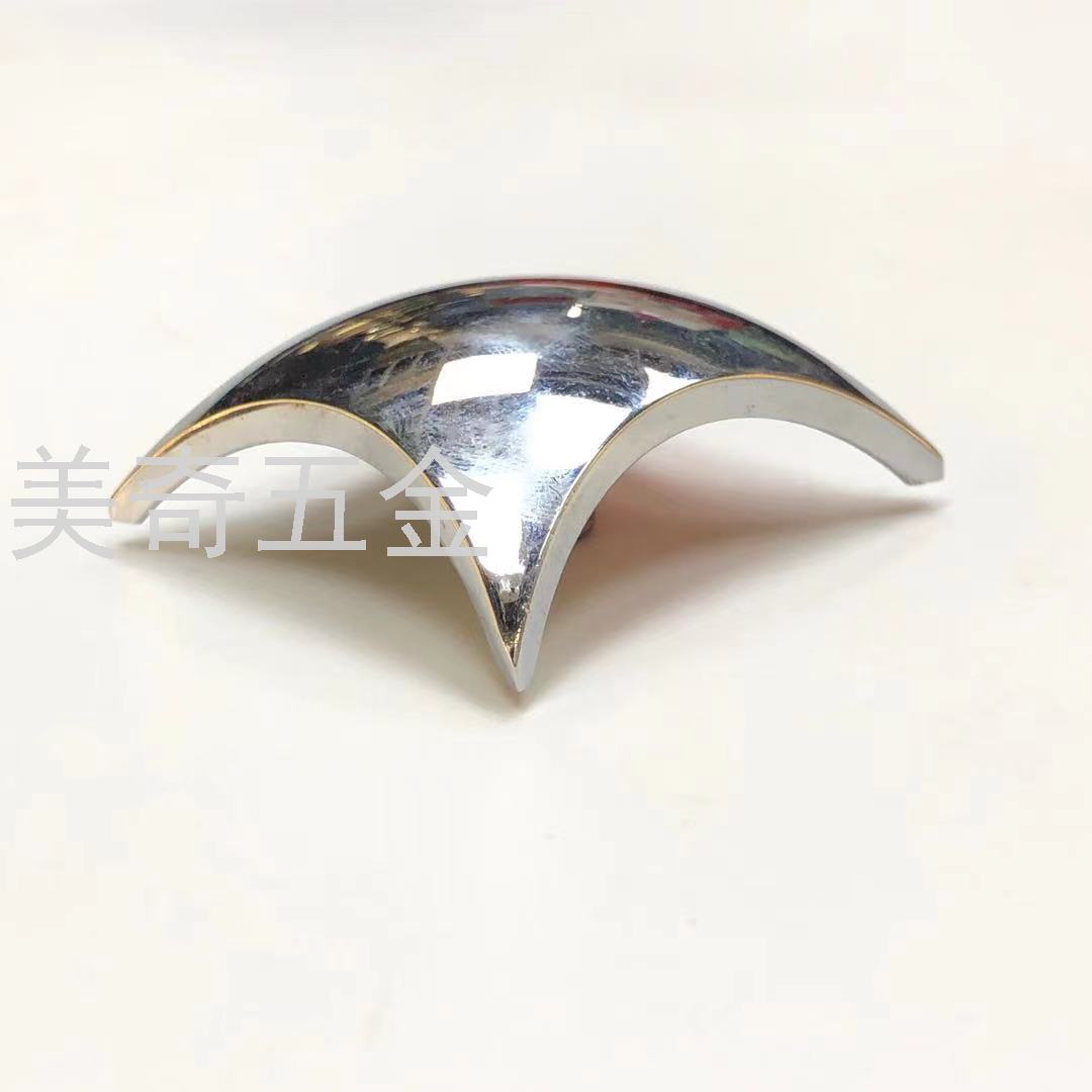 Modern Minimalist Zinc Alloy Furniture Cabinet Door Handle Light Luxury Cupboard Drawer Cabinet Shoe Cabinet Closet Door Single Hole Handle