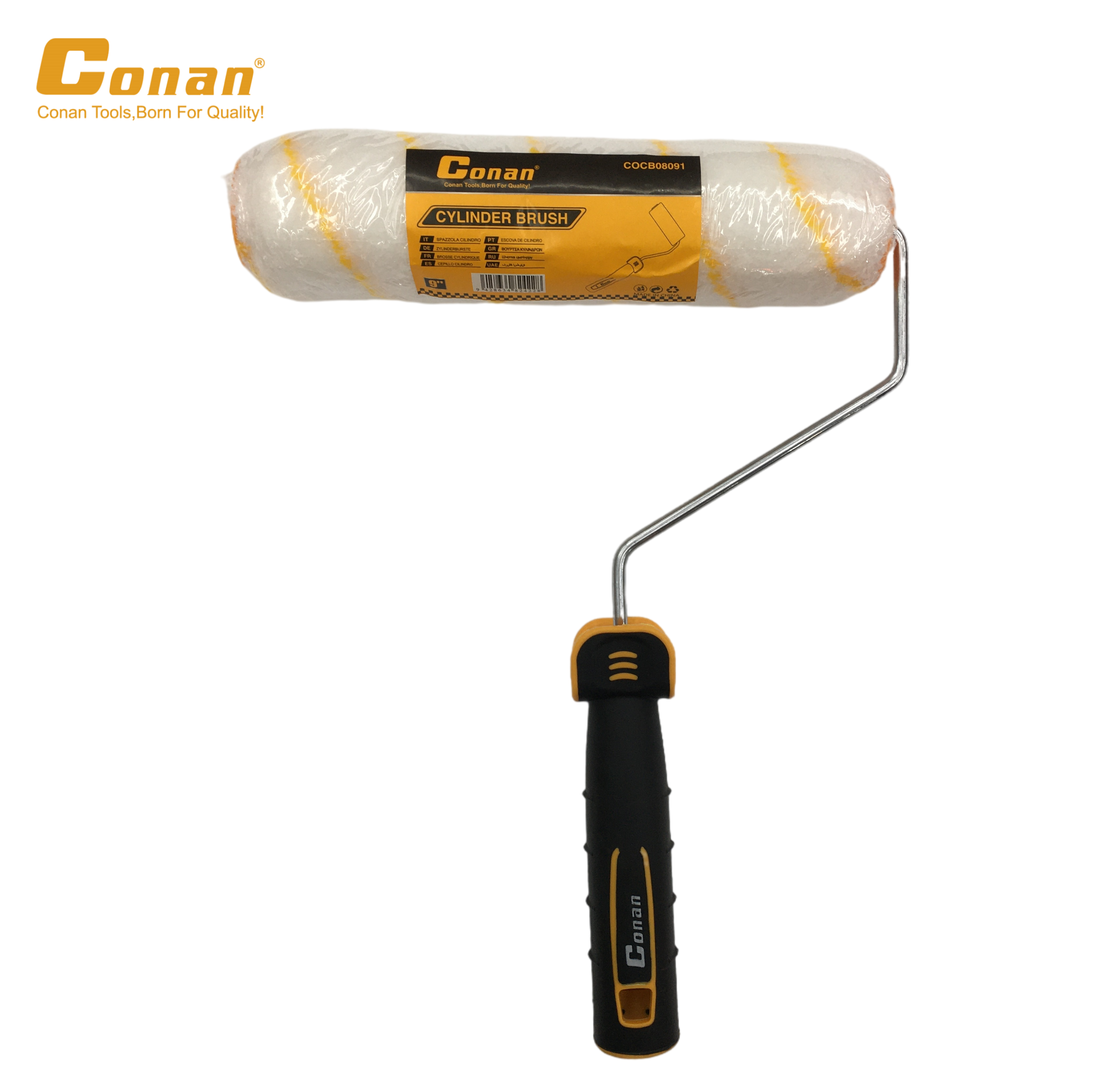 Paint Roller 9-Inch Latex Paint Paint Rolling Brush Small 4-Inch Lint Roller Refill Wool Cover 10PCs Hardware Tools