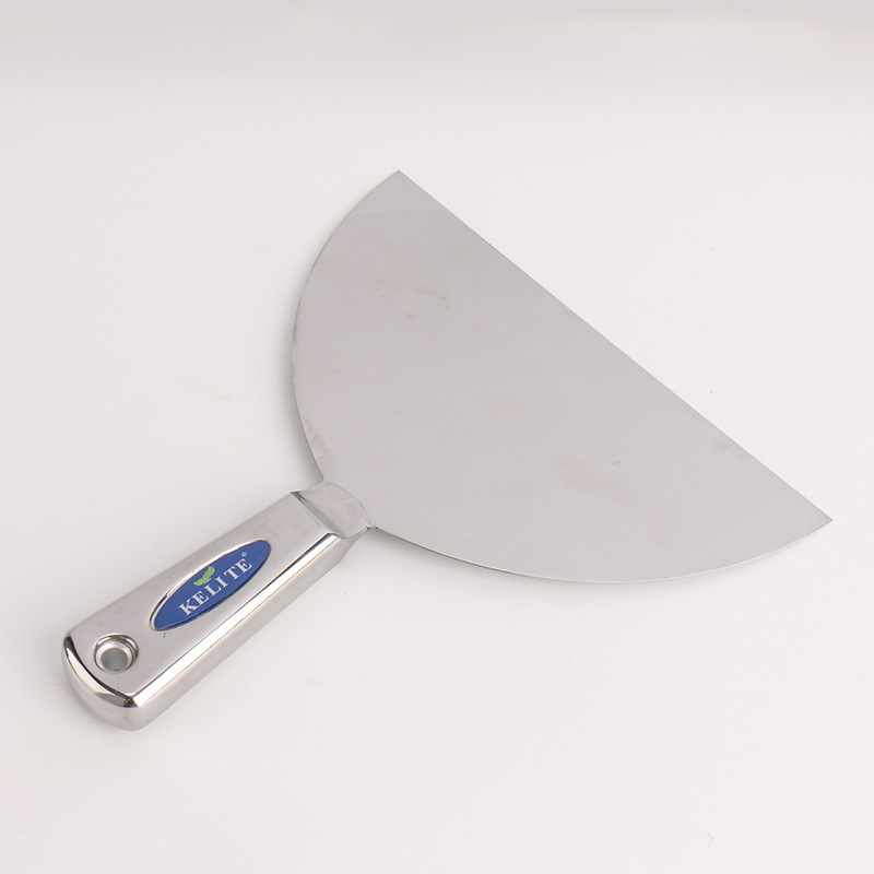 Stainless Steel Handle Integrated Putty Knife Iron Handle Putty Knife 1.0mm Thickness High Quality Stainless Shovel Cleaning Knife