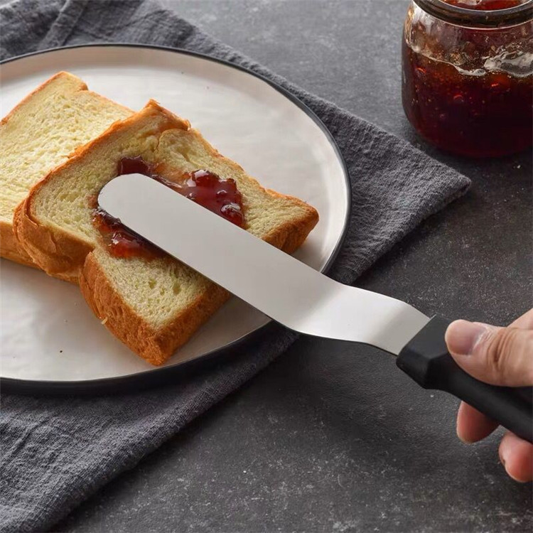 Stainless Steel Butter Knife Baking Decoration Tool Cake Palette Knife Scraper Butter Knife Baking Pie Knife DIY